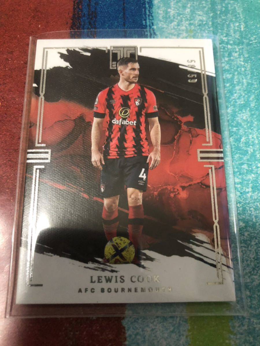 58/59 ルイスクック PANINI IMPECCABLE SOCCER BOURNEMOUTH LEWIS COOK ボーンマス_画像1