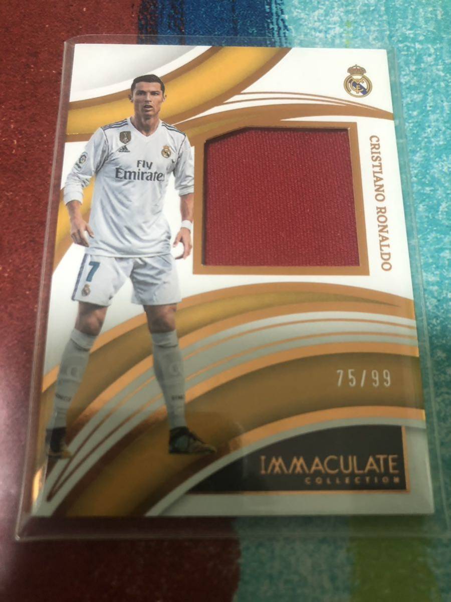 75/99 クリスティアーノロナウド PANINI IMMACULATE COLLEATION SOCCER