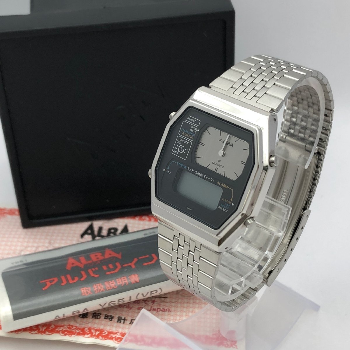 Yahoo!オークション - SEIKO/セイコー/ALBA/アルバ/ツイン/Y651 Yahoo!オークション - SEIKO/セイコー/ALBA/アルバ/ツイン/Y651