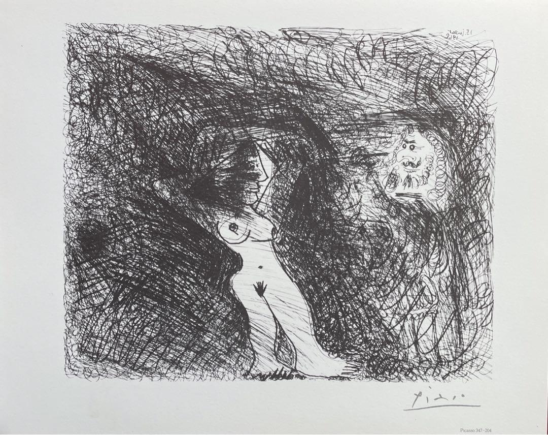 【閑】パブロ・ピカソPablo Picasso 198〜207ページ(10枚) 画集 5D0906_画像8