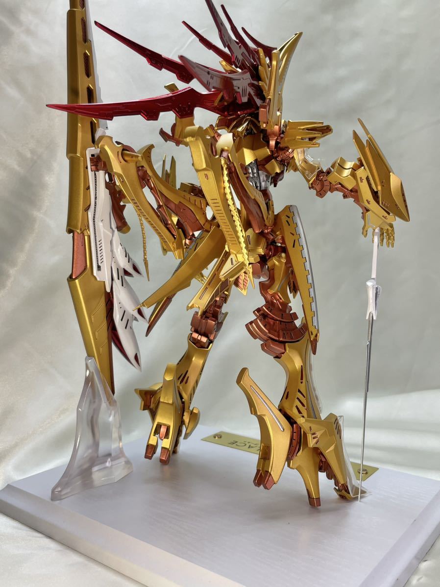 1/100FSS ファイブスター物語 帝騎マグナパレス ザ・ナイト・オブ・ゴールド 塗装済み完成品 VOLKSWSCWAVEK.O.GKOGJUNCHOON_画像8