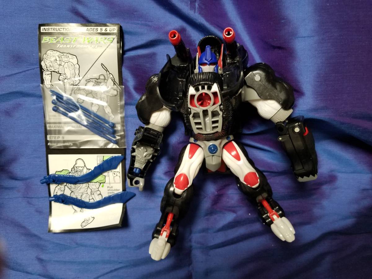 ビーストウォーズ オプティマスプライマル 海外版 ☆当時品☆ BEASTWARS OPTIMUS PRIMAL KENNER タカラ TAKARA_画像4