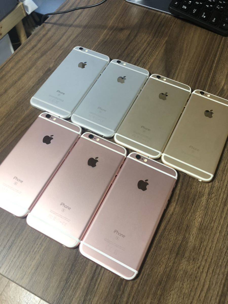 超美品】iPhone6s 7台セット ゴールド シルバー ピンクゴールド ドコモ