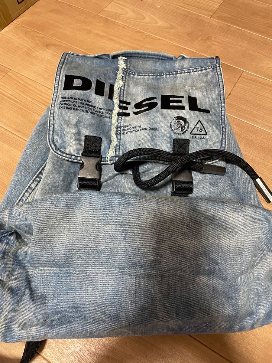 DIESEL ディーゼル VOLPAGO BACK バックパック リュック ブルーデニム *