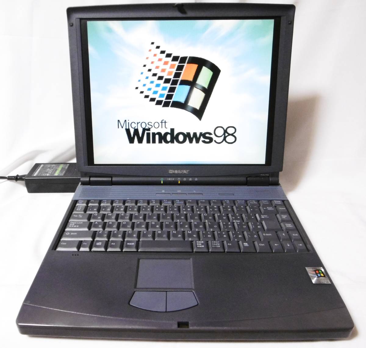 OS Windows 98 SE SONYノートPC VAIO PCG-F55 PentiumIII 450MHz OS Windows 98 SE SONYノートPC VAIO PCG-F55 PentiumIII 450MHz
