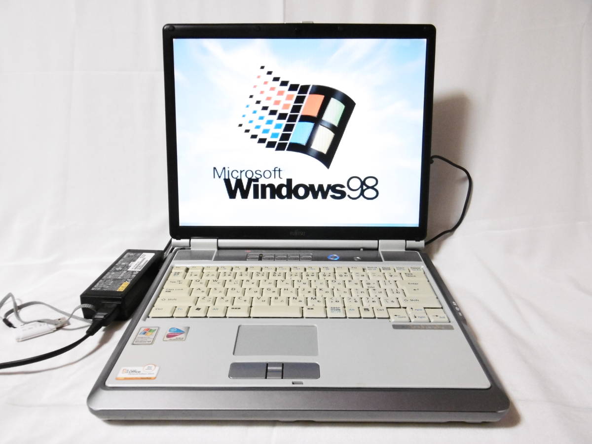 OS Windows 98 SE 富士通ノートPC FMV-BIBLO NB75J Pentium M OS Windows 98 SE 富士通ノートPC FMV-BIBLO NB75J Pentium M