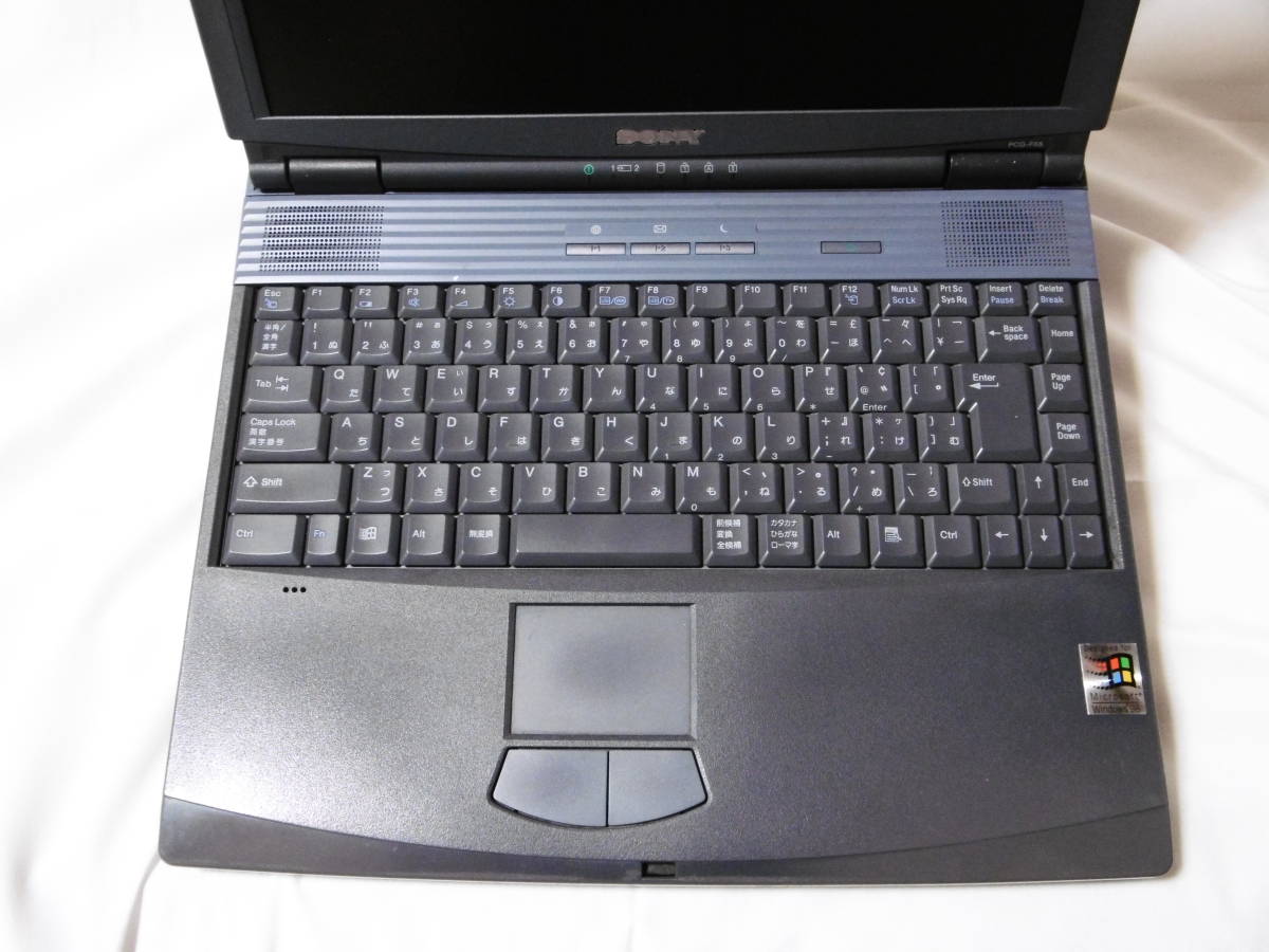 OS Windows 98 SE SONYノートPC VAIO PCG-F55 PentiumIII 450MHz OS Windows 98 SE SONYノートPC VAIO PCG-F55 PentiumIII 450MHz