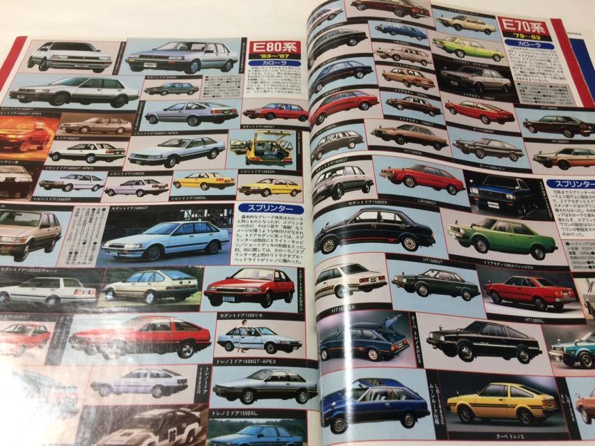 J’s Tipo 1995年6月号増刊 トヨタ オールアルバム カローラ スプリンター/トヨタ名機カタログ 3Mから3S-GTE.2JZ-GTE ジェイズ ティーポ_画像4
