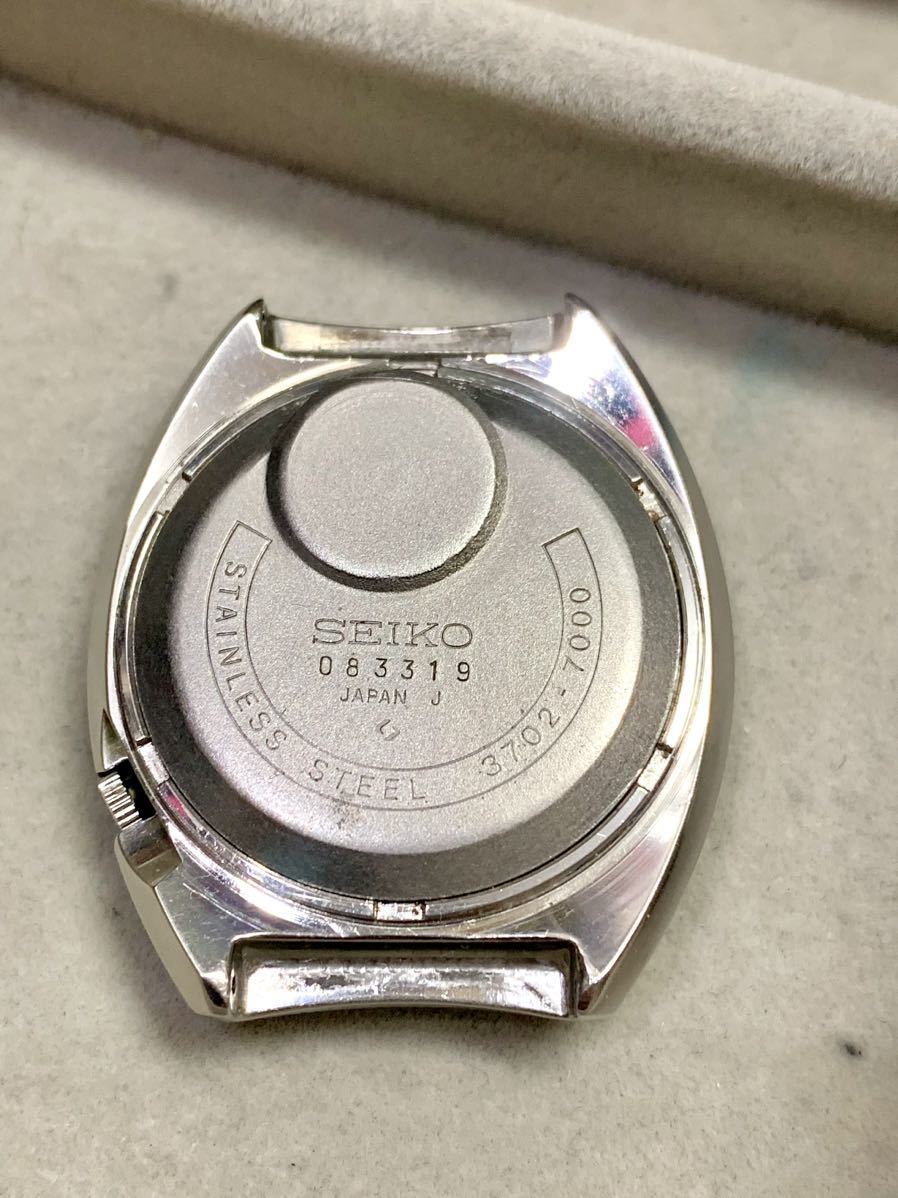 SEIKO 駆動中 EL-370 クォーツ 腕時計 デイト 3702-7000 3702A セイコー _画像4