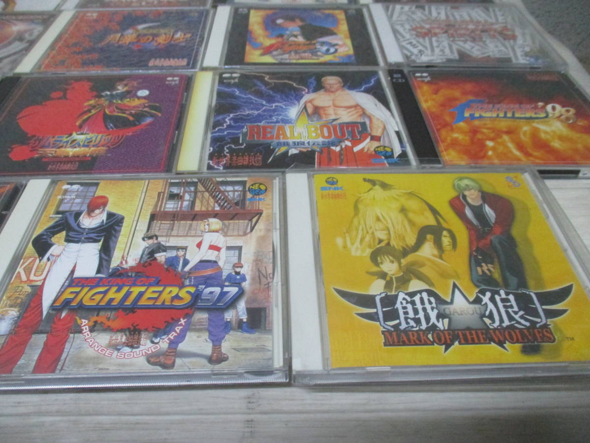 NEO GEO ネオジオ サウンドトラック SNK ネオジオ ゲーム ミュージックCD まとめて24枚_画像6