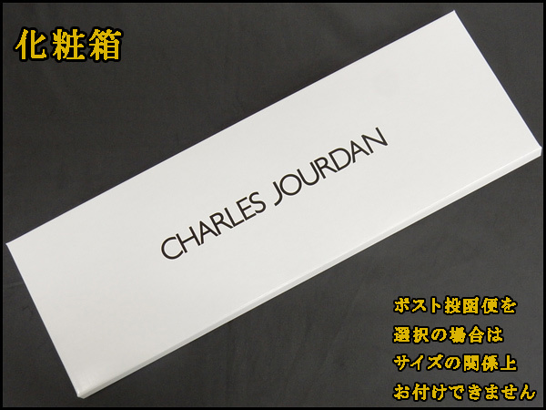 CHARLES JOURDAN　イタリア製ネクタイ　紺×ワイン　ストライプ　シルク100％　メール便可　シャルルジョルダン CJR01_画像6