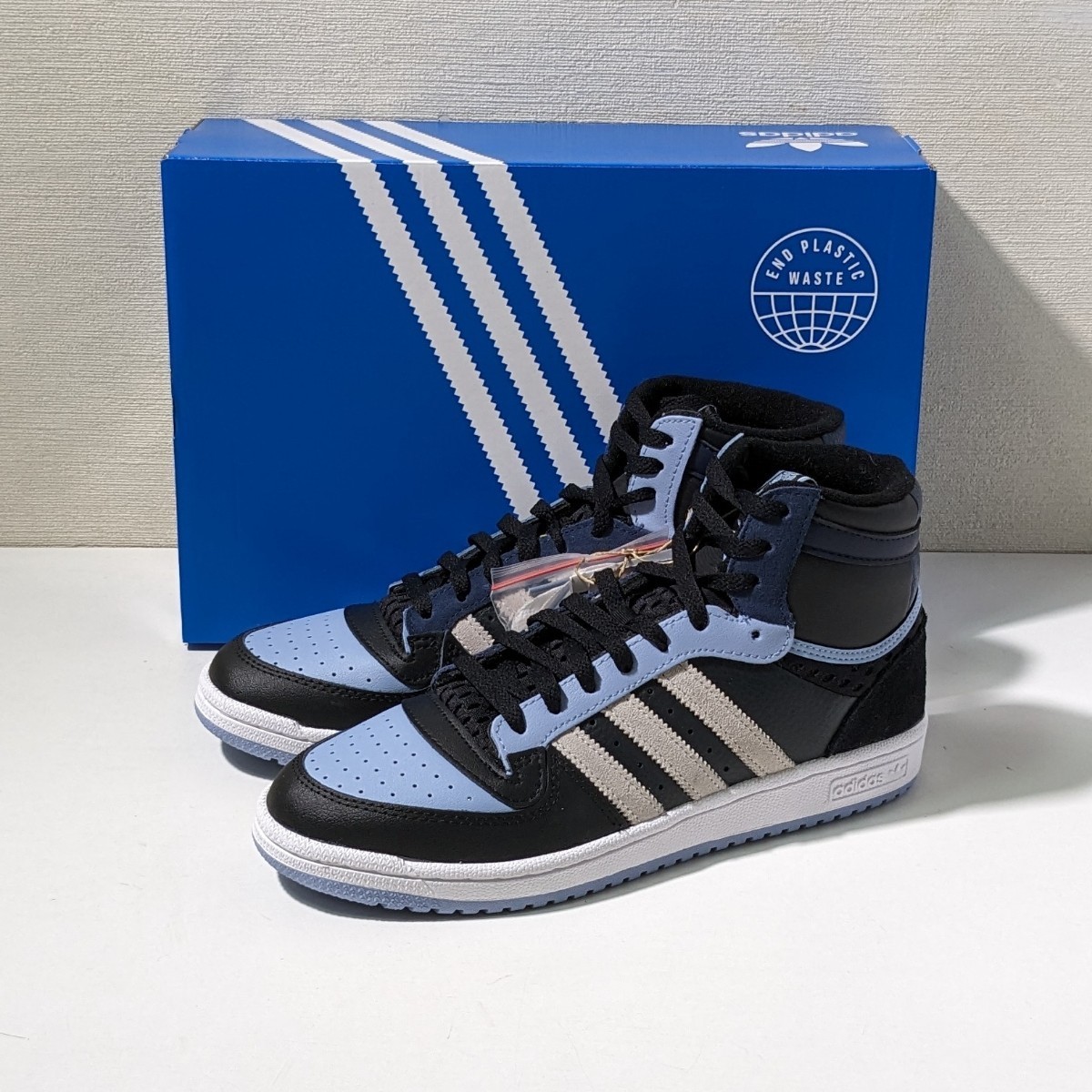 新品未使用 26.5cm Adidas Top Ten RB Hi UNC Tar Heels Pack アディダス トップテン ハイ S24123 ハイカット バッシュ_画像1