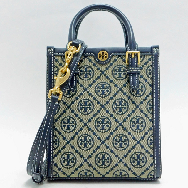 ☆新品 未使用☆Tory Burch レザー 花柄2wayクロスボディ-