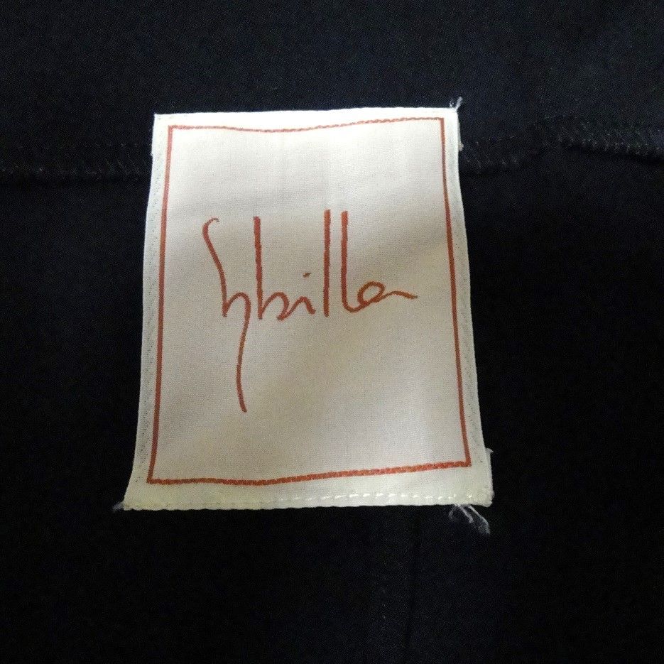 【美品】◆Sybilla◆ ブラック ハイウエスト フレア パンツ