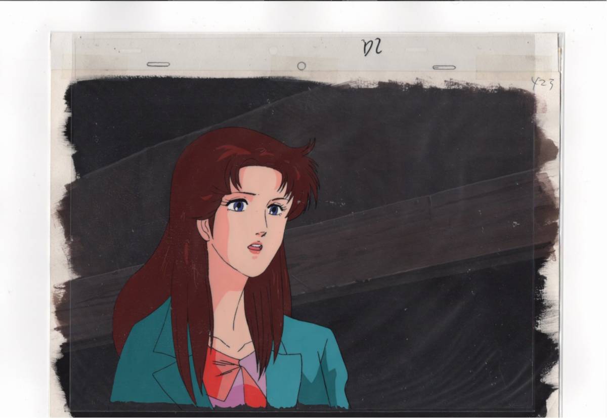 シティーハンター 直筆背景付 大判 セル画 4 ♯ 原画 イラスト シティーハンター 直筆背景付 大判 セル画 4 ♯ 原画 イラスト
