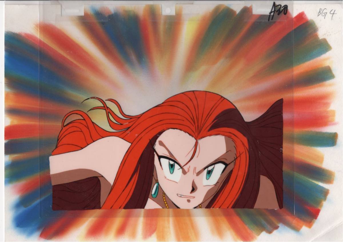 GS美神 ゴーストスイーパー美神 直筆背景付 セル画 3 ♯ 原画 GS美神 ゴーストスイーパー美神 直筆背景付 セル画 3 ♯ 原画