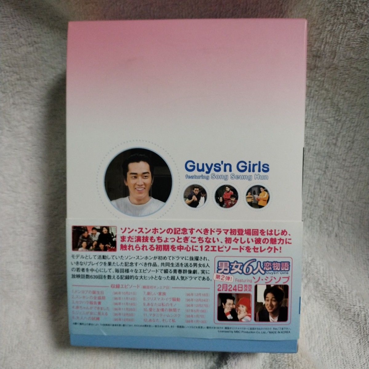 韓流DVD 男女6人恋物語  ソン・スンホン DVD-BOX〈4枚組〉【複数購入割引します！】