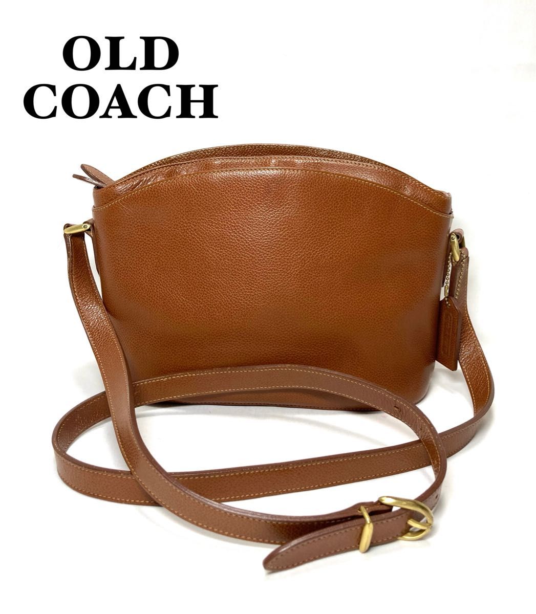 【希少・美品】COACH オールドコーチ　ショルダーバッグ　イタリア製　524