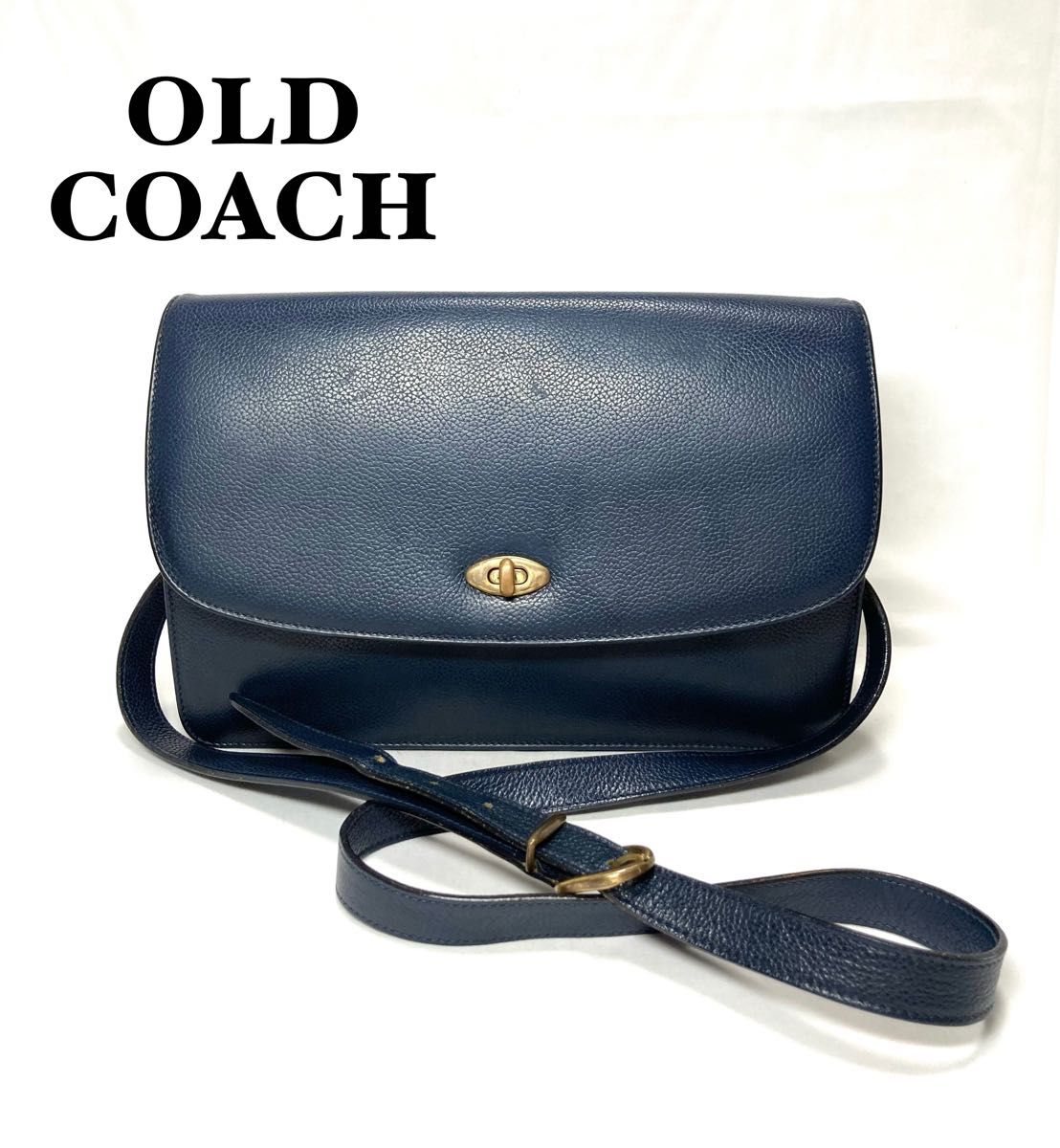 美品】COACH オールドコーチ イタリア製 ショルダーバッグ 4403-