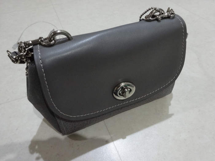  Coach COACH tag equipped leather bag shoulder pochette pouch new goods unused beautiful goods 