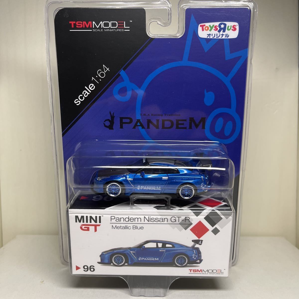 トイザらスオリジナル TSM MODEL MINI GT PANDEM NISSAN GT-R