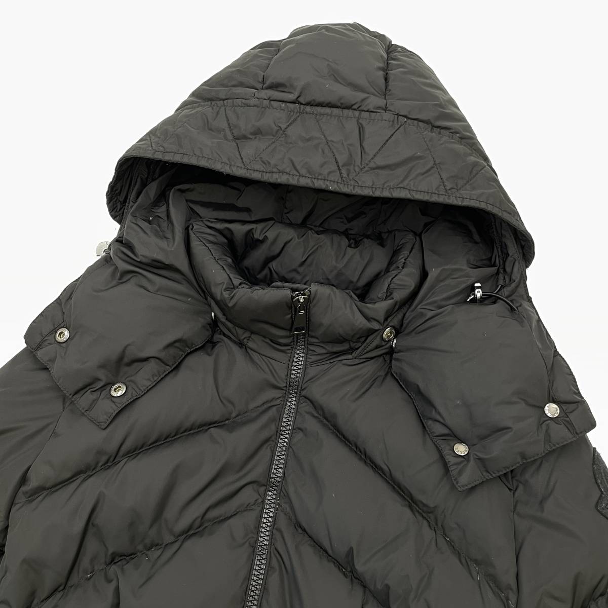 2020AW MONCLER AGOT GIUBBOTTO モンクレール アゴット スモールロゴ ダウン コート ジャケット size 00 910638_画像5