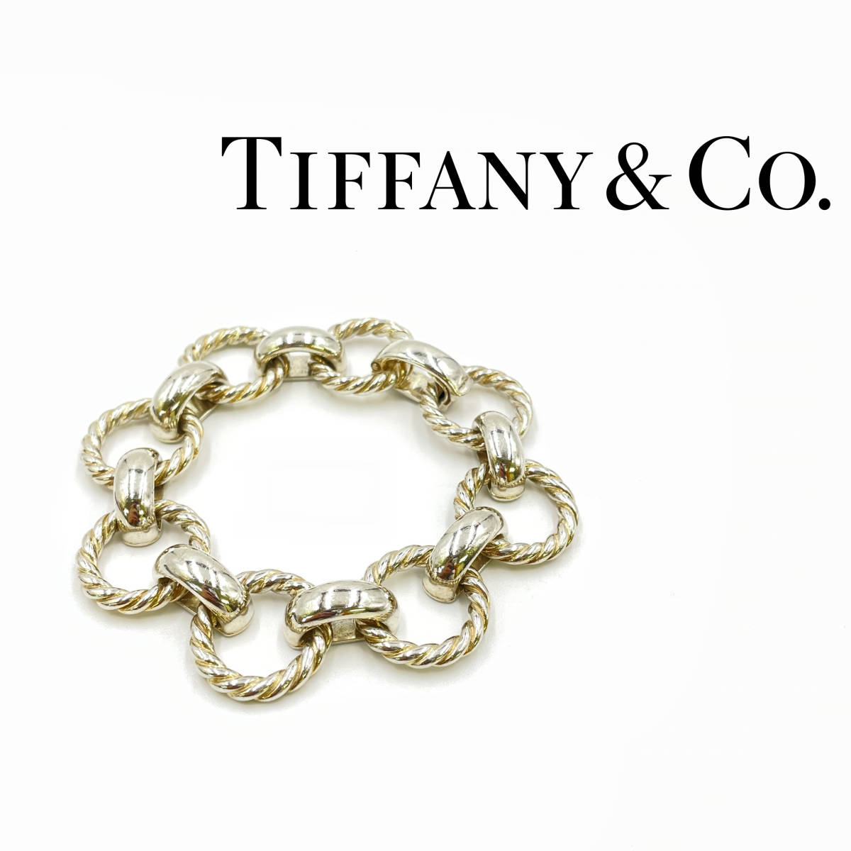 特別セーフ SV925 Co & Tiffany ティファニー 916909 65.9g 18.4cm