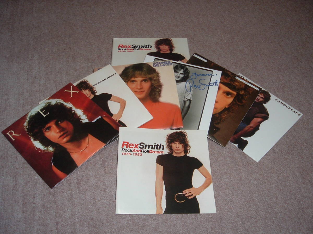【廃盤希少】レックス・スミス Rex Smith / Rock And Roll Dream 1976-1983 6CD Box 全6作品セット！USハード AOR メロハー レア美品！_画像1