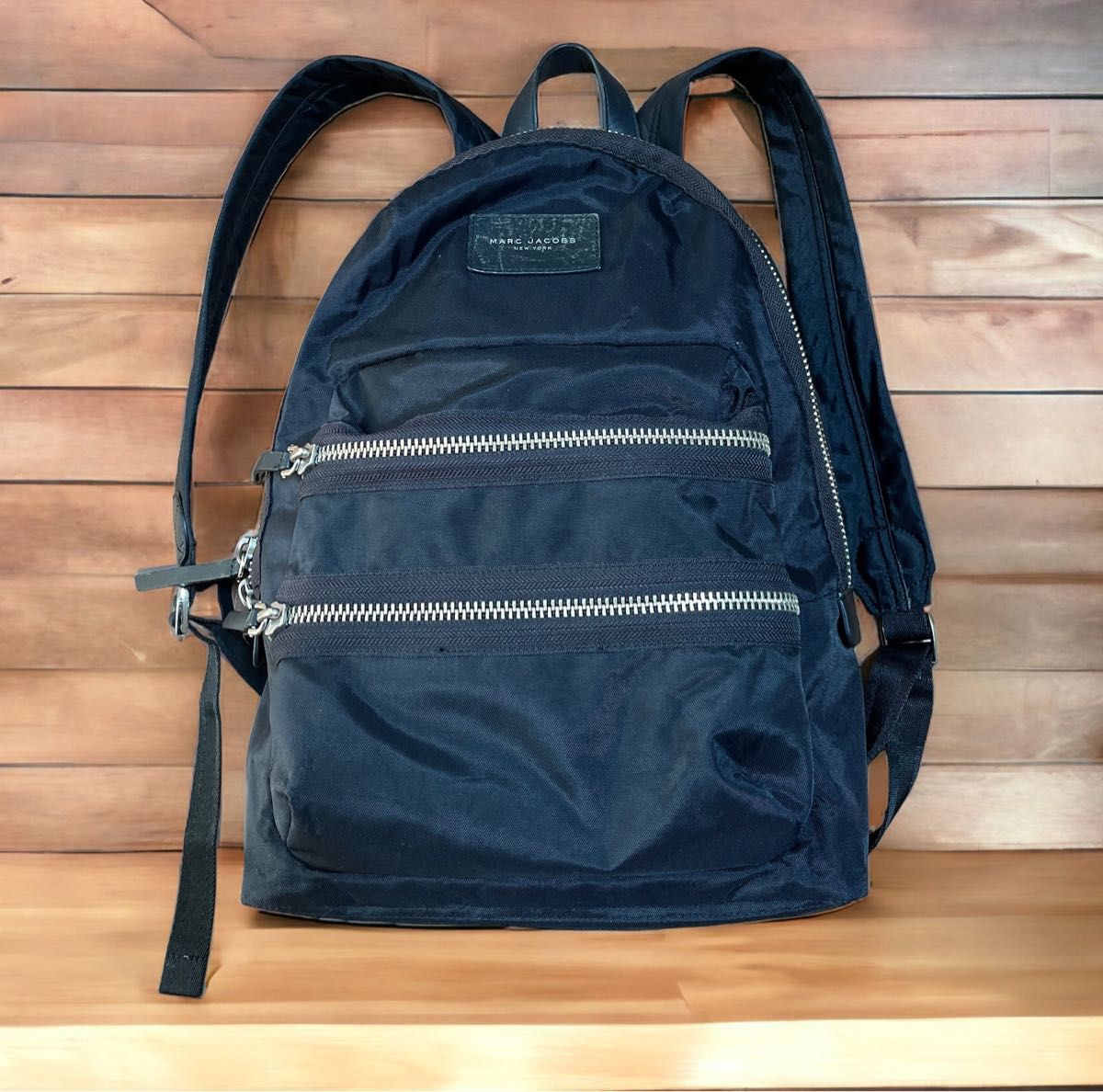 MARC JACOBS』 NYLON BIKER BACK PACK 黒 マークジェイコブス MARC JACOBS』 NYLON BIKER BACK PACK 黒 マークジェイコブス