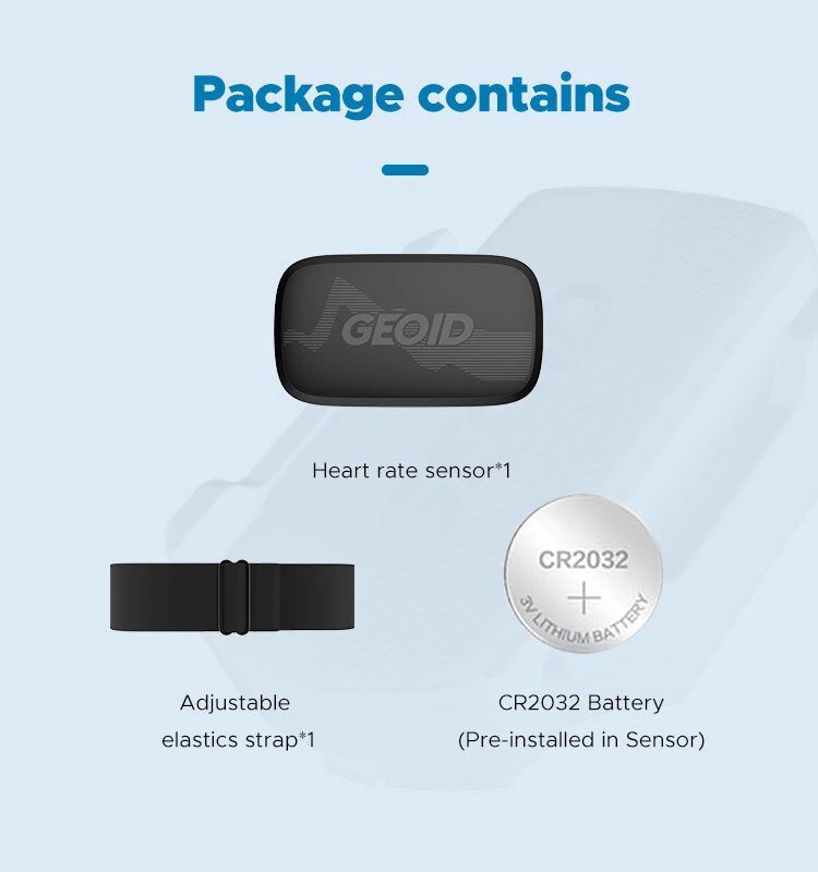 GEOID HS500 heart rate meter monitor 