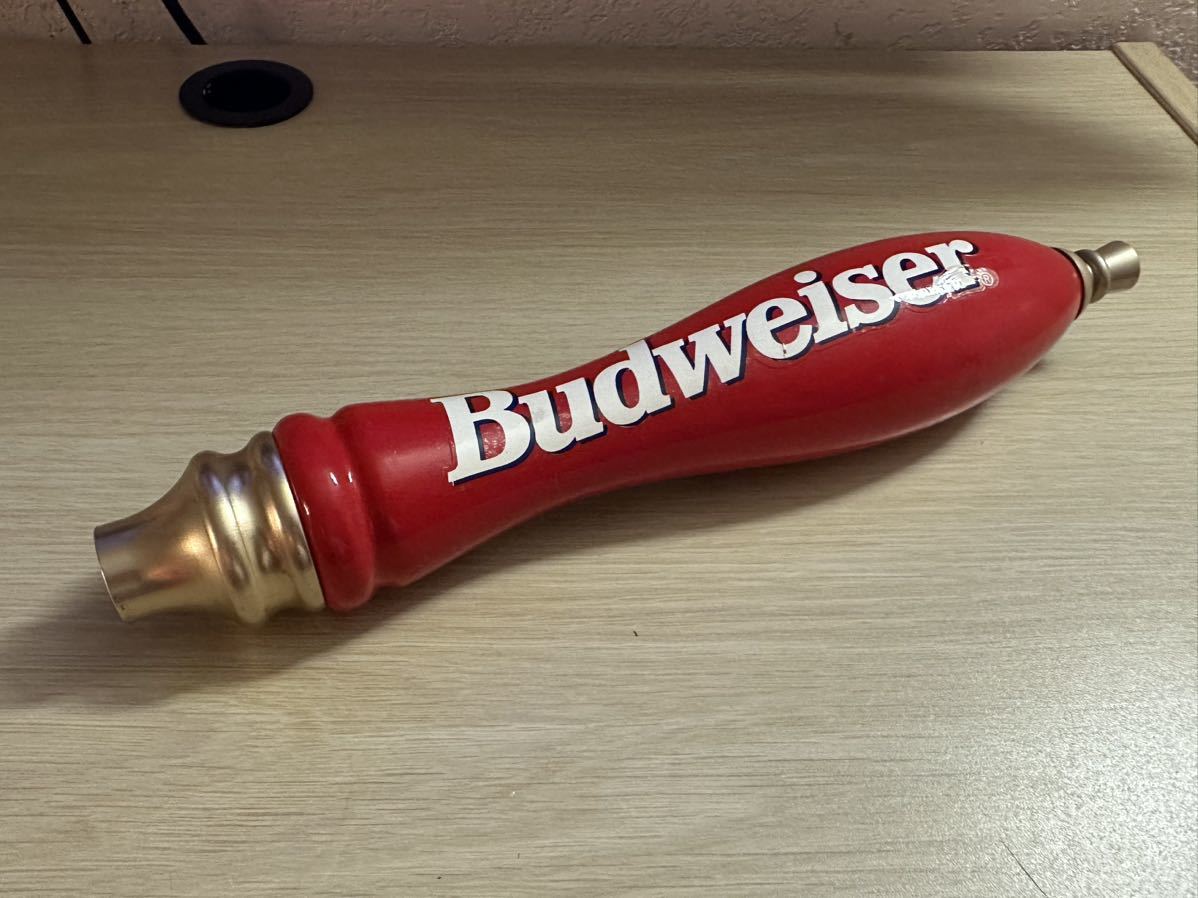 BUDWEISERビールサーバーノブ Red バドワイザー ネジ加工で シフトノブなどに USDM