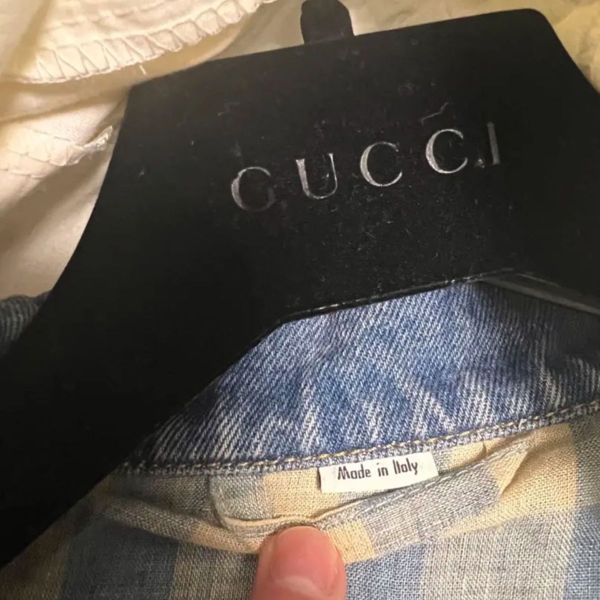 GUCCI　グッチ　Gucci Band Jacket　デニムジャケット