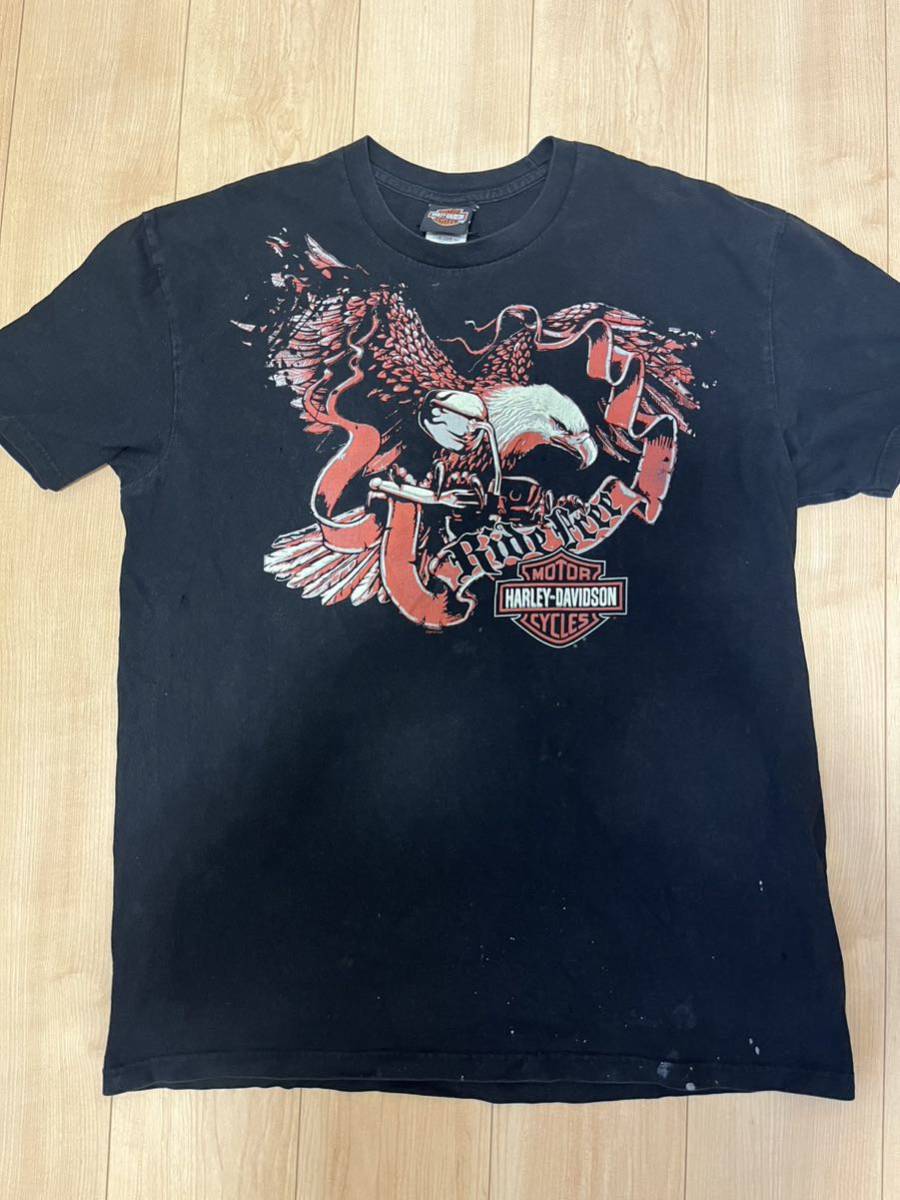 クーポン対象外】 XL 90 US ハーレーダビットソン ロゴ tee ブラック