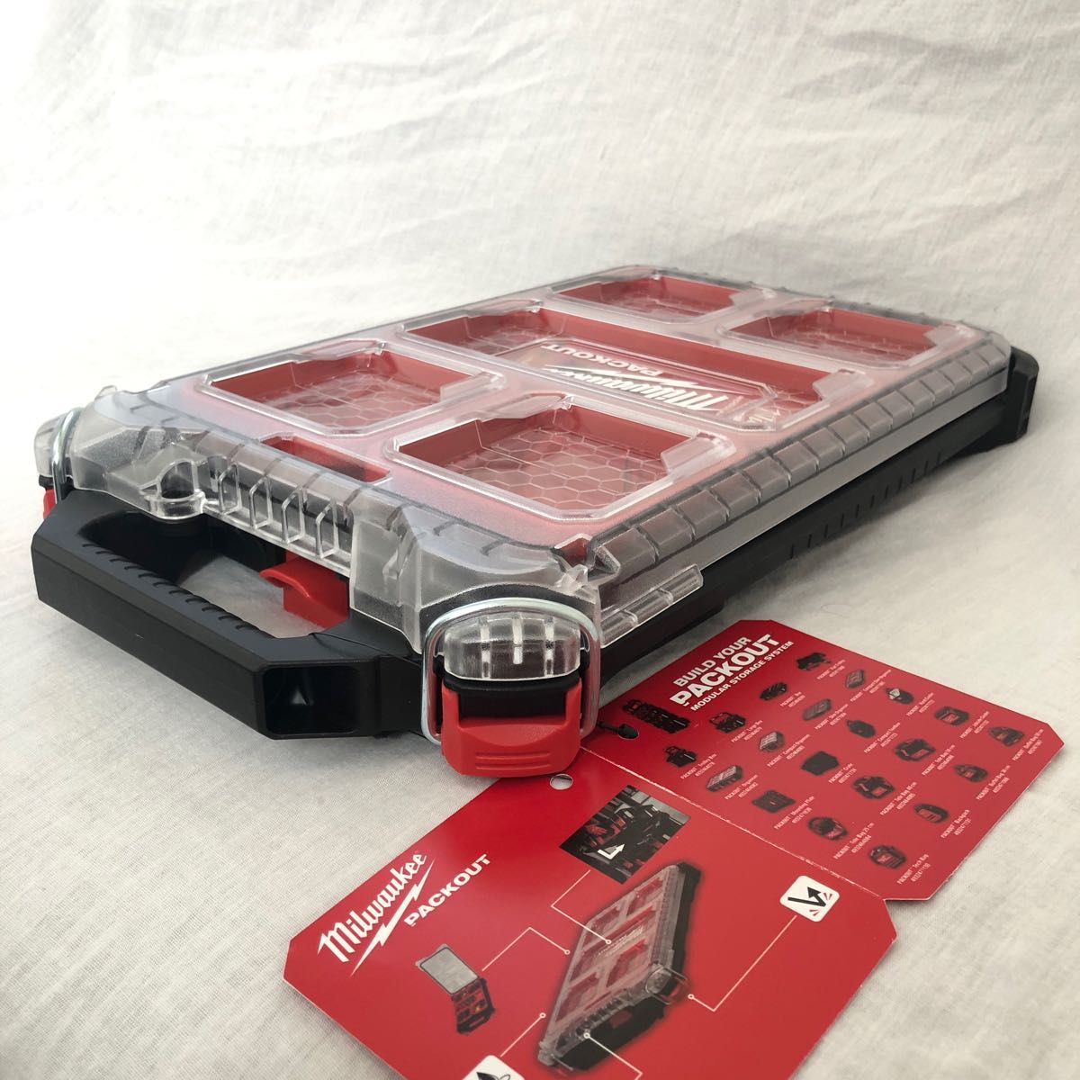 新品 Milwaukee パックアウト コンパクトスリムオーガナイザー 新品 Milwaukee パックアウト コンパクトスリムオーガナイザー