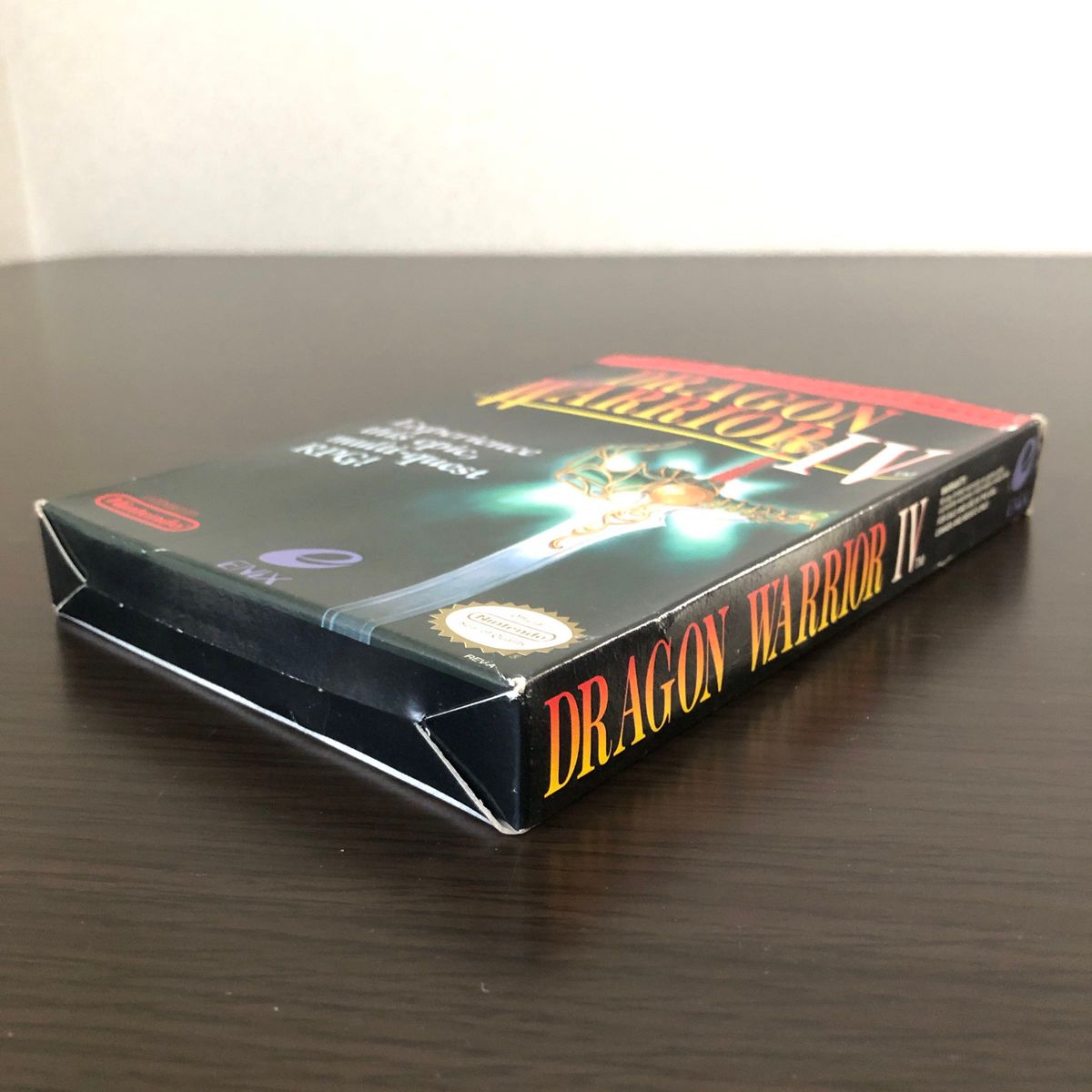 NES ドラゴンクエスト4 箱付き  DRAGON WARRIOR Ⅳ