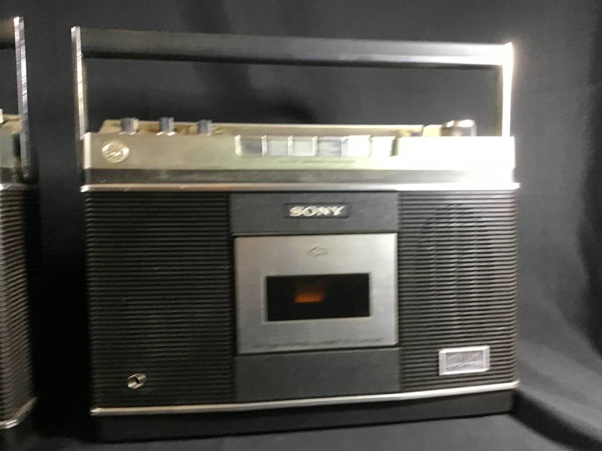 SONY ソニー CF-2500 2550 ジャンク　ステレオカセットコーダー カセット ラジオ ラジカセ AM/FM RADIO 昭和 レトロ　動作未確認_画像9