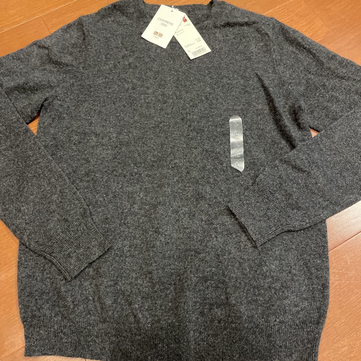定番のお歳暮&冬ギフト ★新品★ユニクロ カシミア WOMEN 長袖 セーター カシミア100% ダークグレー グレー 定価9,880円 L クールネックセーター セーター 定番のお歳暮&冬ギフト ★新品★ユニクロ カシミア WOMEN 長袖 セーター カシミア100% ダークグレー グレー 定価9,880円 L クールネックセーター セーター