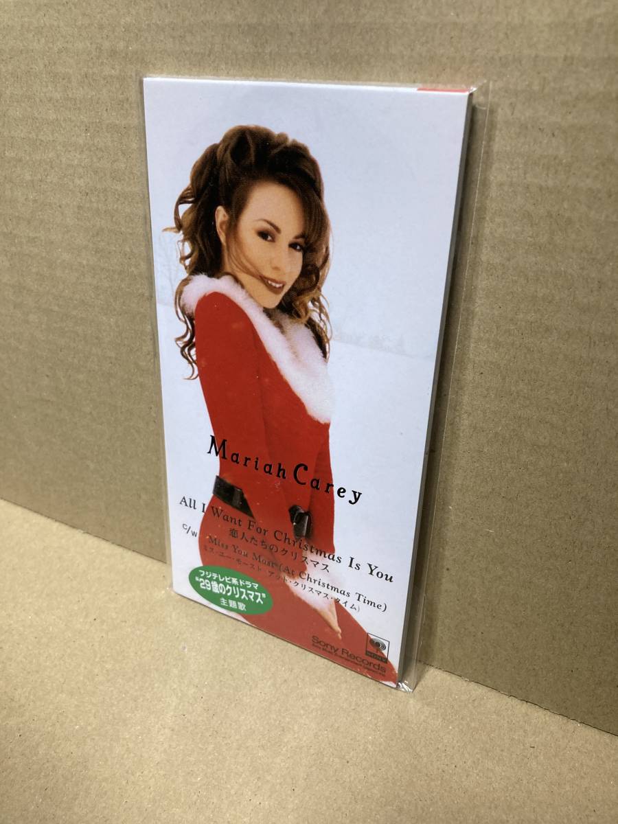 PROMO！美盤8cm CD！マライア・キャリー Mariah Carey / All I Want For Christmas Is You 恋人たちのクリスマス 見本盤 SAMPLE JAPAN NM_画像1
