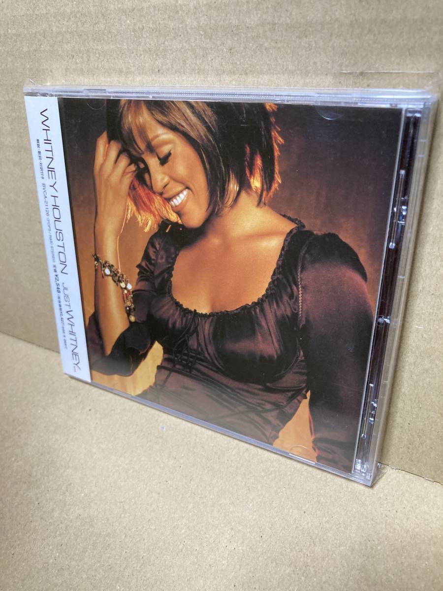 PROMO！美盤CD帯付！ホイットニー・ヒューストン Whitney Houston / Just Whitney... BMG BVCA-21126 見本盤 SAMPLE 2002 JAPAN OBI NM_画像1