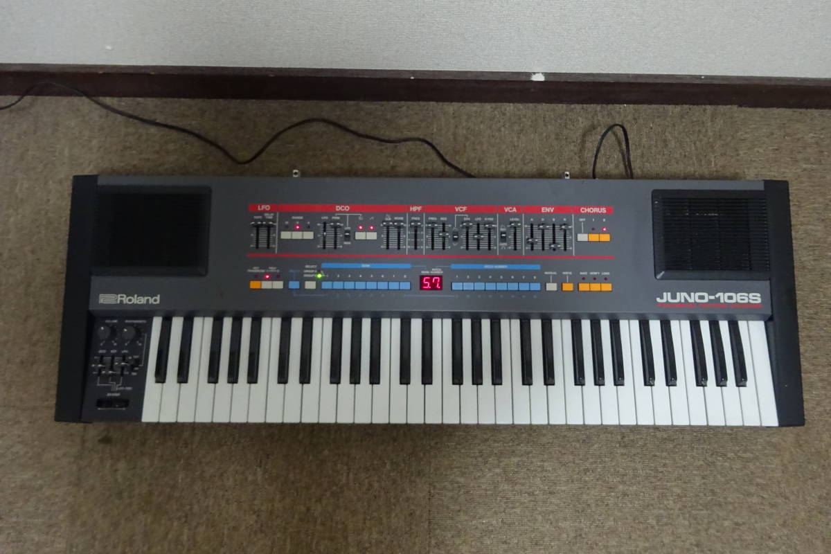 棚17前 A311 ROLAND ローランド アナログシンセサイザー JUNO-106Sの