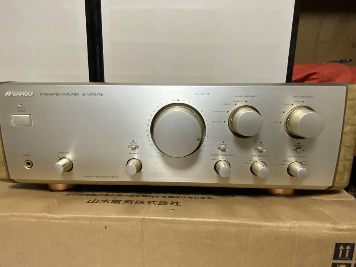 品質保証 ☆SANSUI サンスイ ☆動作未確認ジャンク扱い☆ AU-α907XR