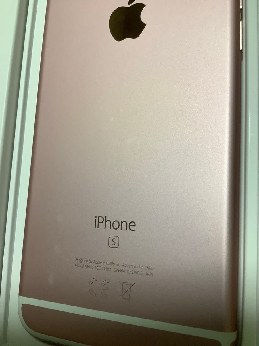 アップルケア交換品 新品同様 iPhone 6s 32GB ローズゴールド アップルケア交換品 新品同様 iPhone 6s 32GB ローズゴールド