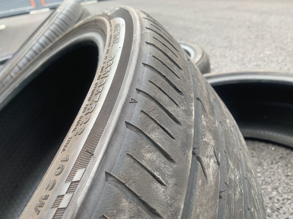 中古 サマータイヤ ダヴァンティ DAVANTI DX640 265/35R22 102W 4本セット 2019年製_画像9