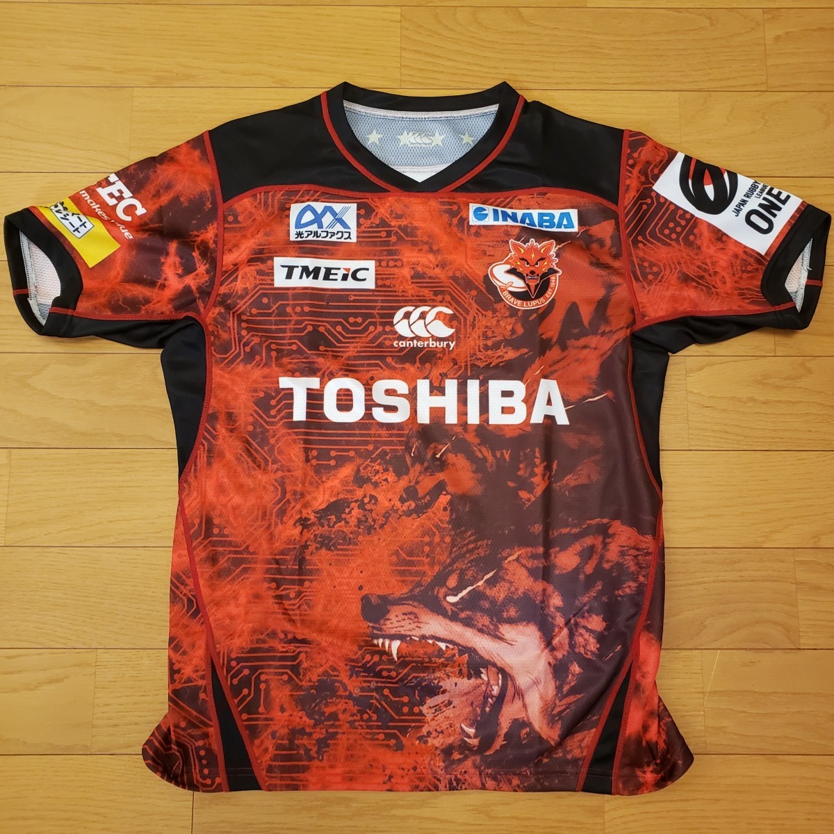 東芝ブレイブルーパス東京 選手支給 公式 ジャージ 非売品 リーグワン ラグビー ワールドカップ_画像1