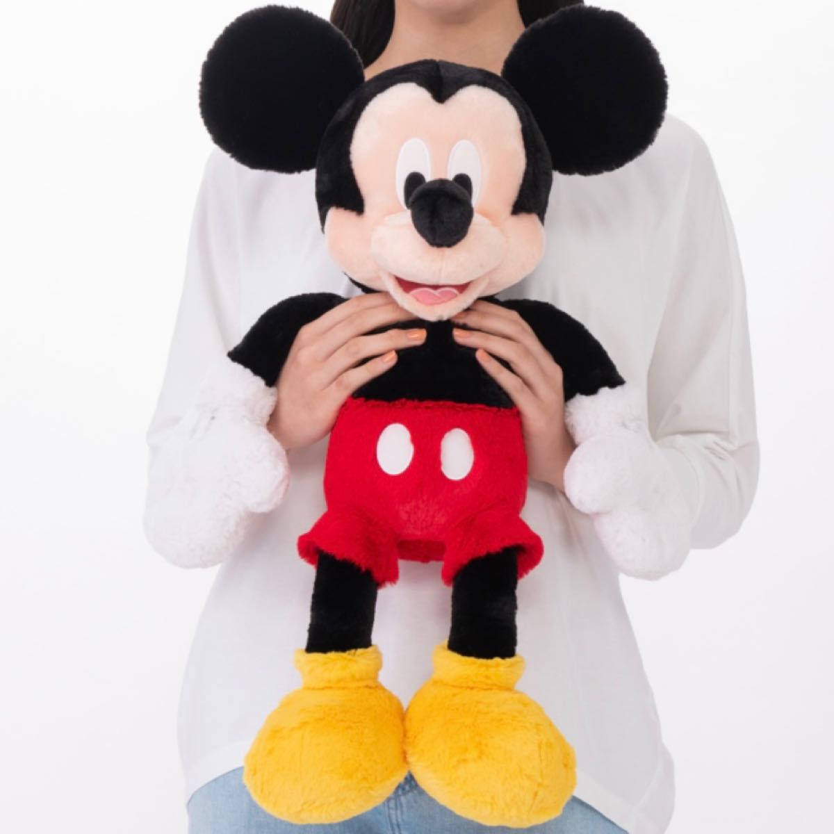 ぬいぐるみ ディズニーランド ミッキー フラッフィープラッシー ぬいぐるみ ディズニーランド ミッキー フラッフィープラッシー