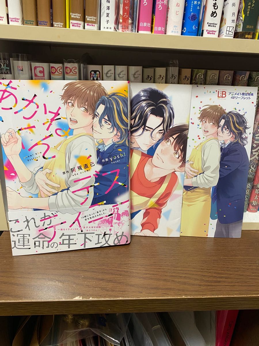 咲かない花に水やり 上下　あかねくんディステニー 特典つき