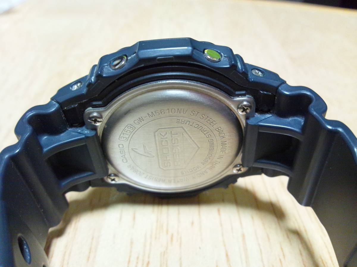 CASIO G-SHOCK　GW-M5610NV 電波ソーラー　 　Gショック _画像2