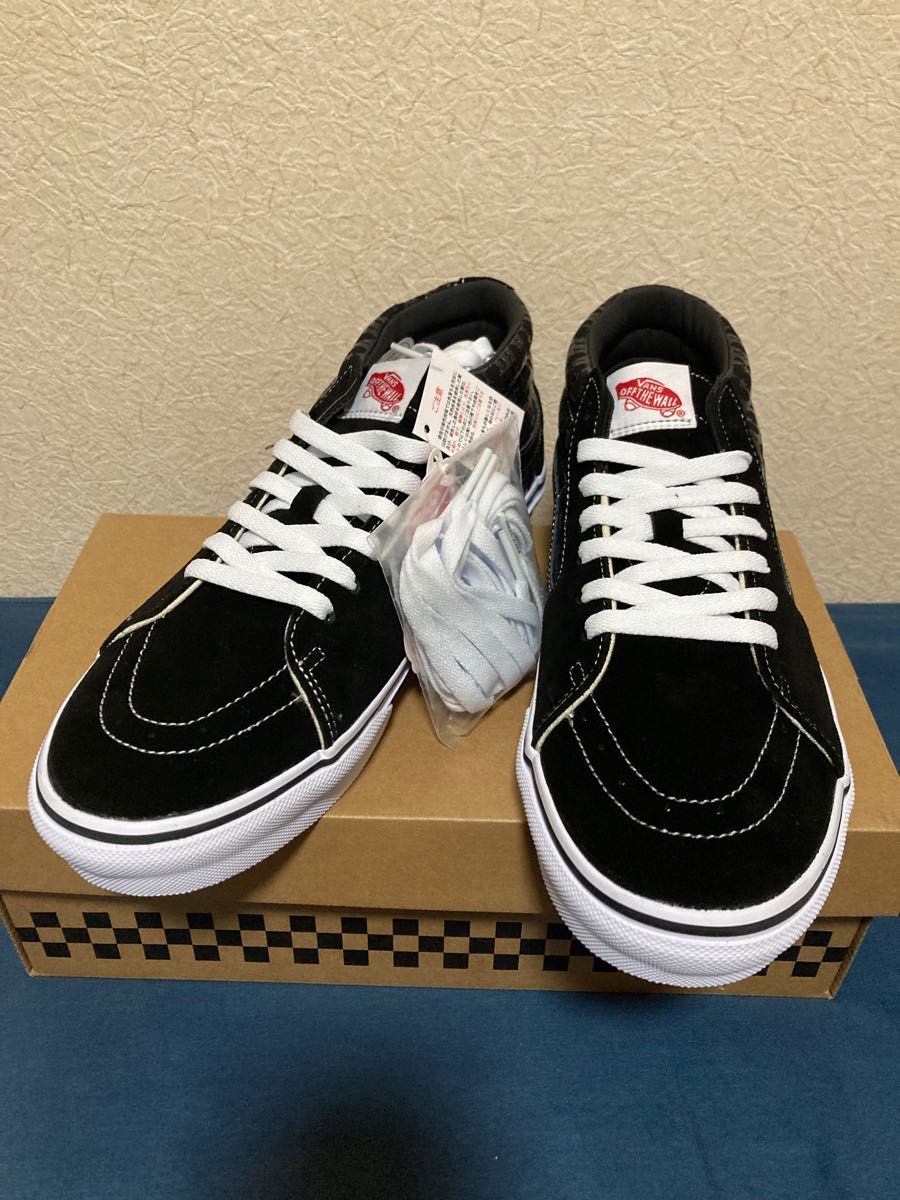 VANS × BUMP OF CHICKEN SK8-MID BLACK ブラック 28cm バンプ ※ノベルティなし