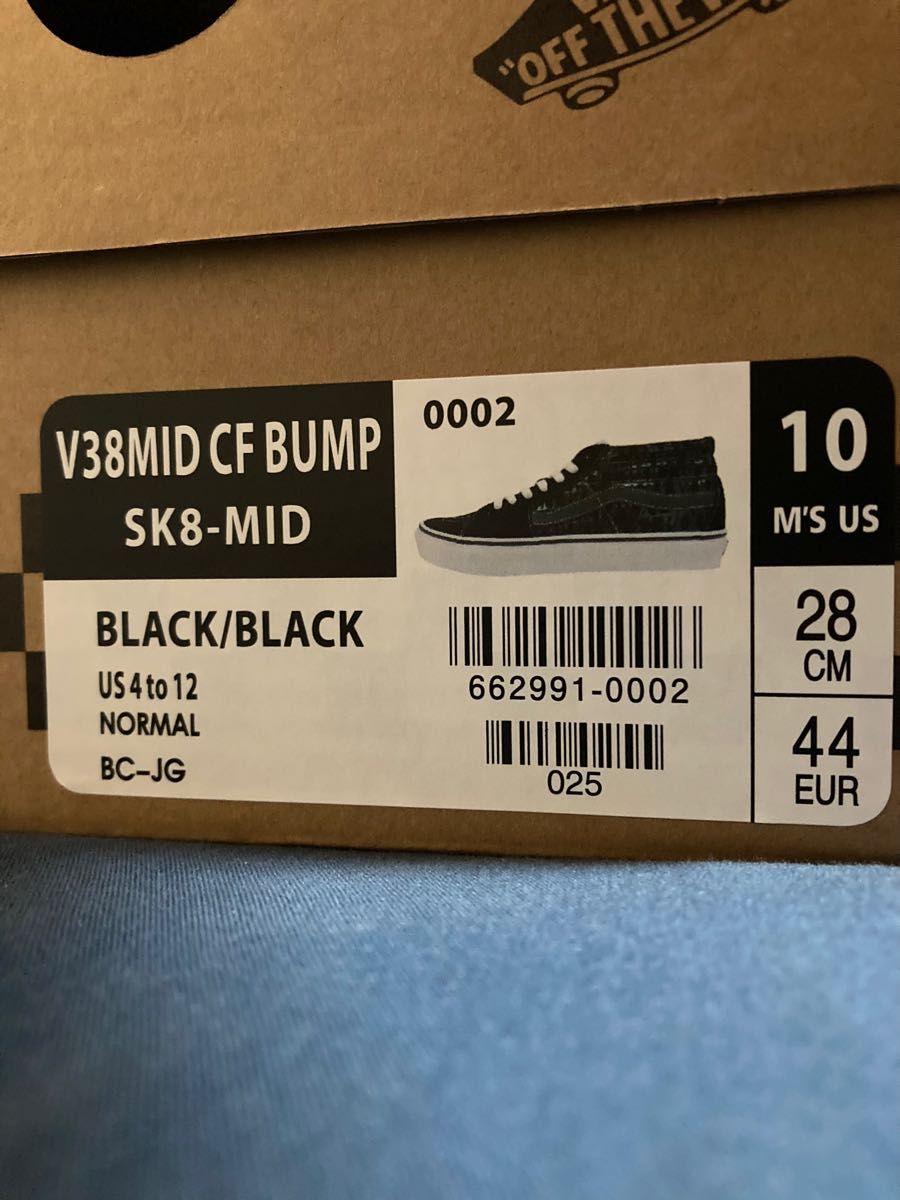 VANS × BUMP OF CHICKEN SK8-MID BLACK ブラック 28cm バンプ ※ノベルティなし