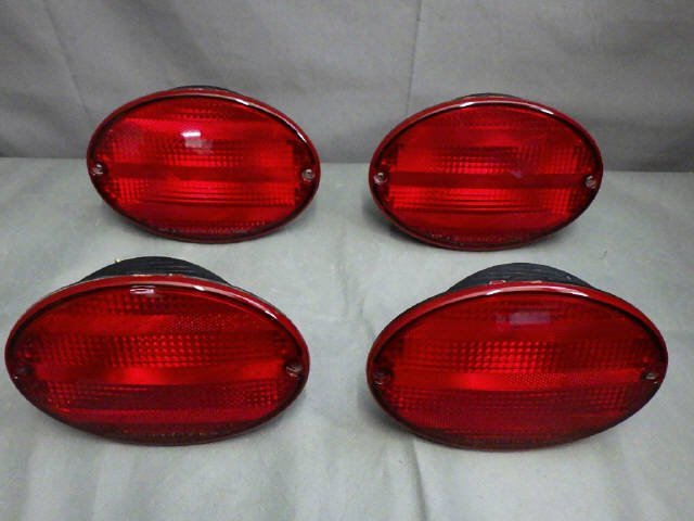  Chevrolet Corvette C5 CY25E tail lamp 4 point set red lens 16523630 16523629 tail light tale lense [ZNo:05006516]